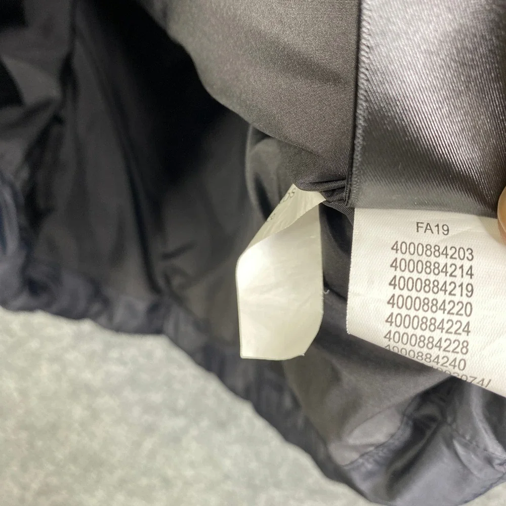 The North Face Womens Black Cross Quilted Down Puffer Jacket Small FA19 Zip Up - Picture 8 of 12